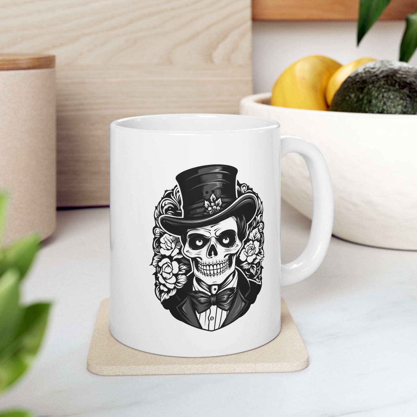 Boy Skeleton Ceramic Mug 11oz