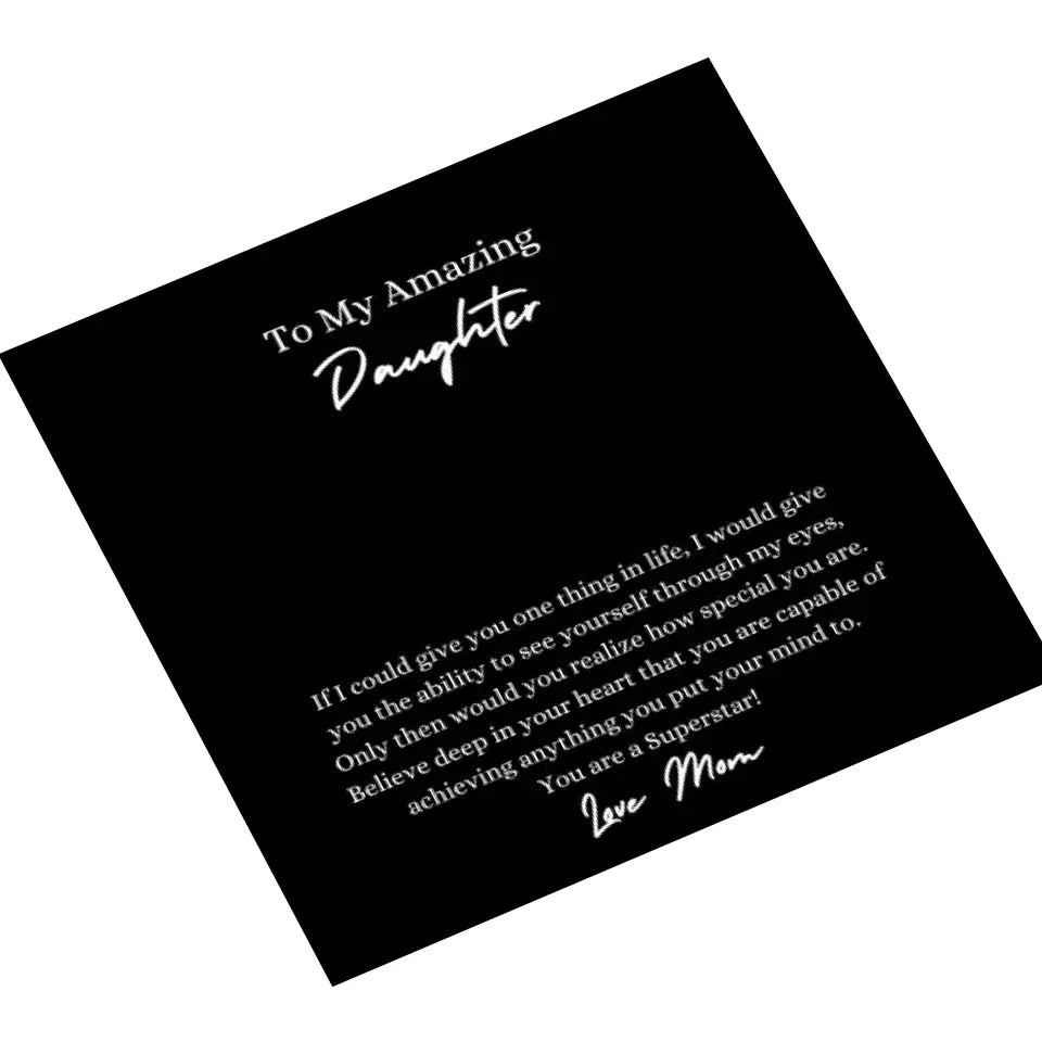 TO DAUGHTER FROM MOM - 2