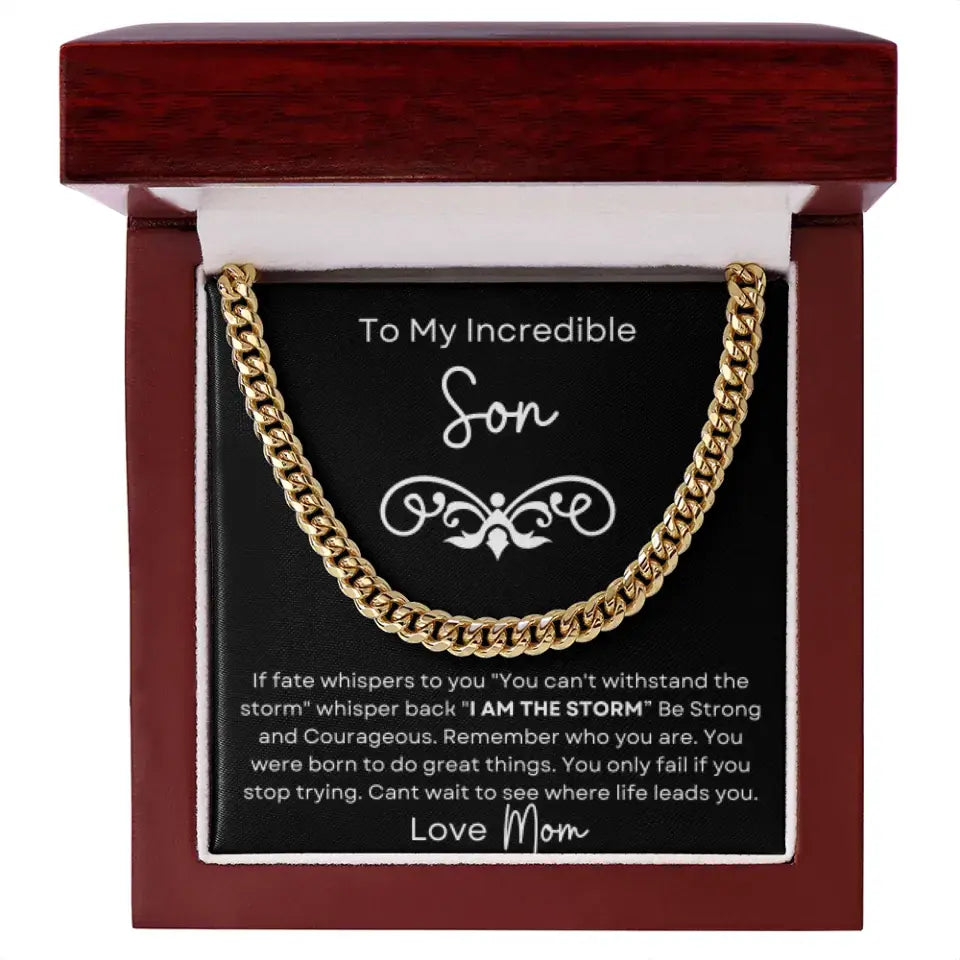 TO SON FROM MOM - 2 - Necklace