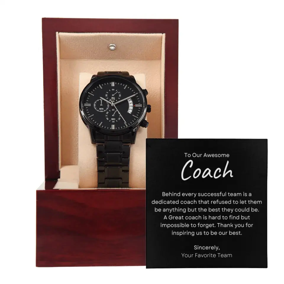 TO MY COACH - 1 - Watch