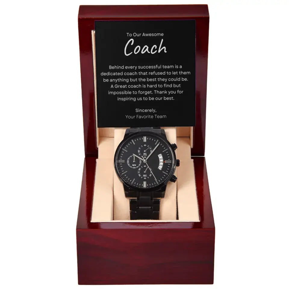 TO MY COACH - 1 - Watch