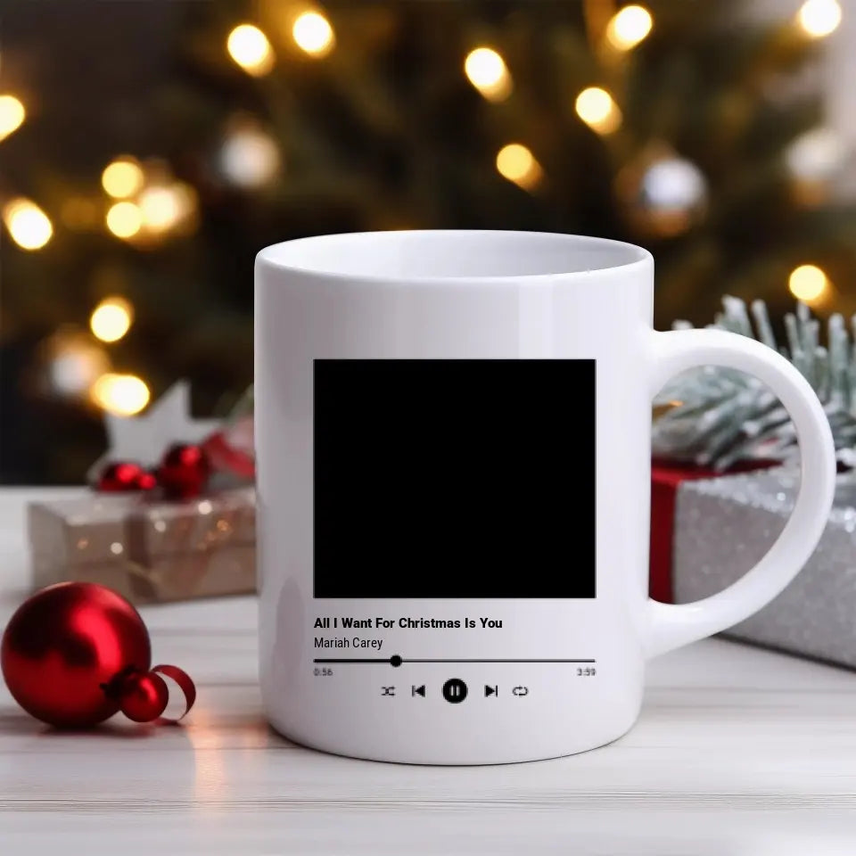 Music Sign For Christmas - Personalized
