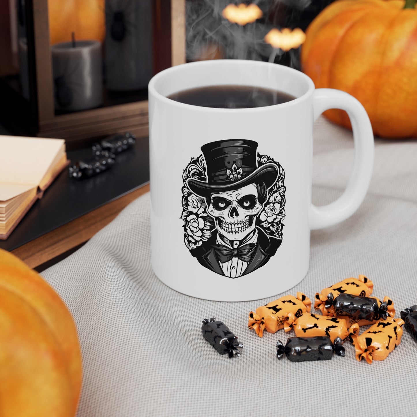 Boy Skeleton Ceramic Mug 11oz