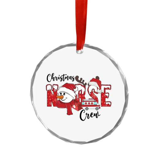 Christmas Nurse Crew Ornament