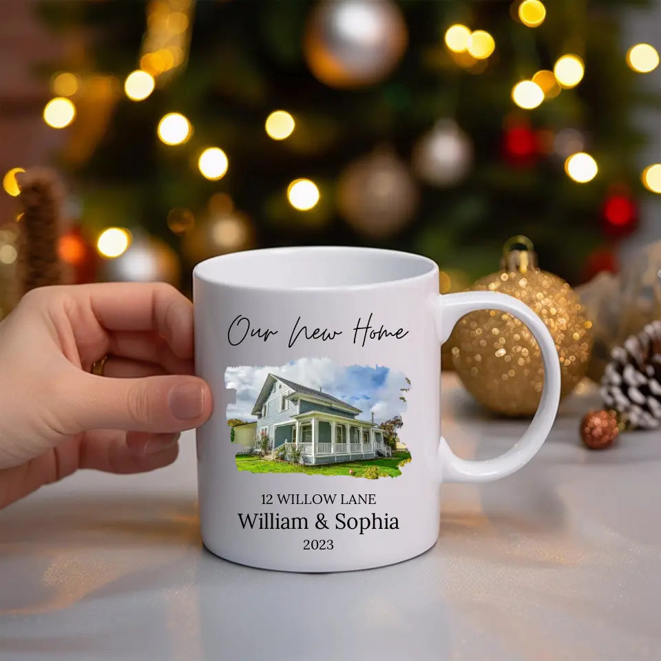 Our New Home - Personalized Mug