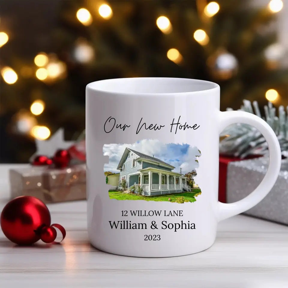 Our New Home - Personalized Mug