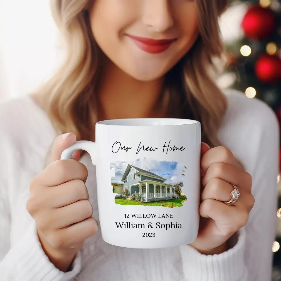 Our New Home - Personalized Mug