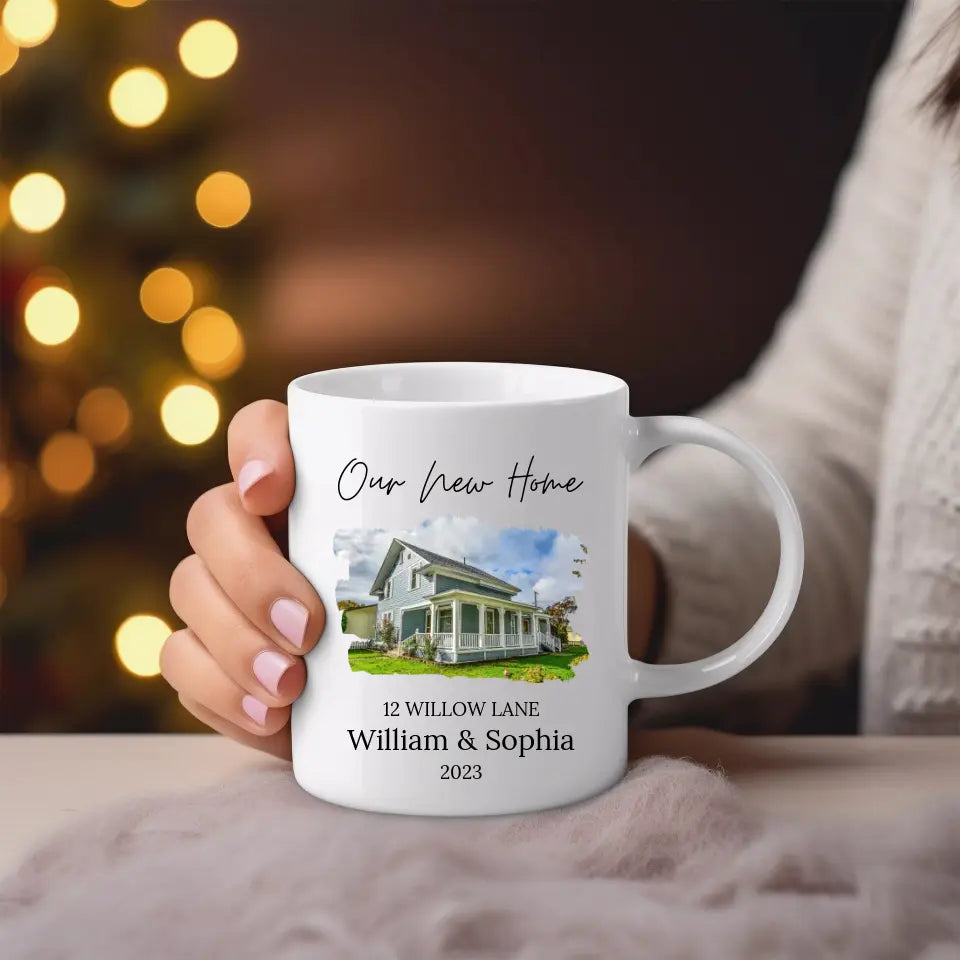 Our New Home - Personalized Mug