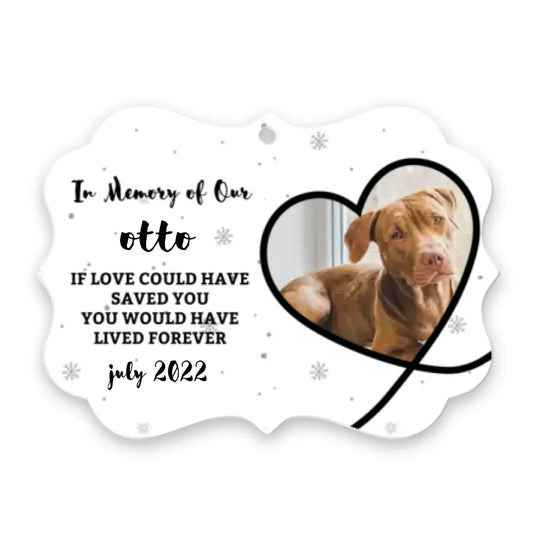 Forever Loved - Personalized Ornament