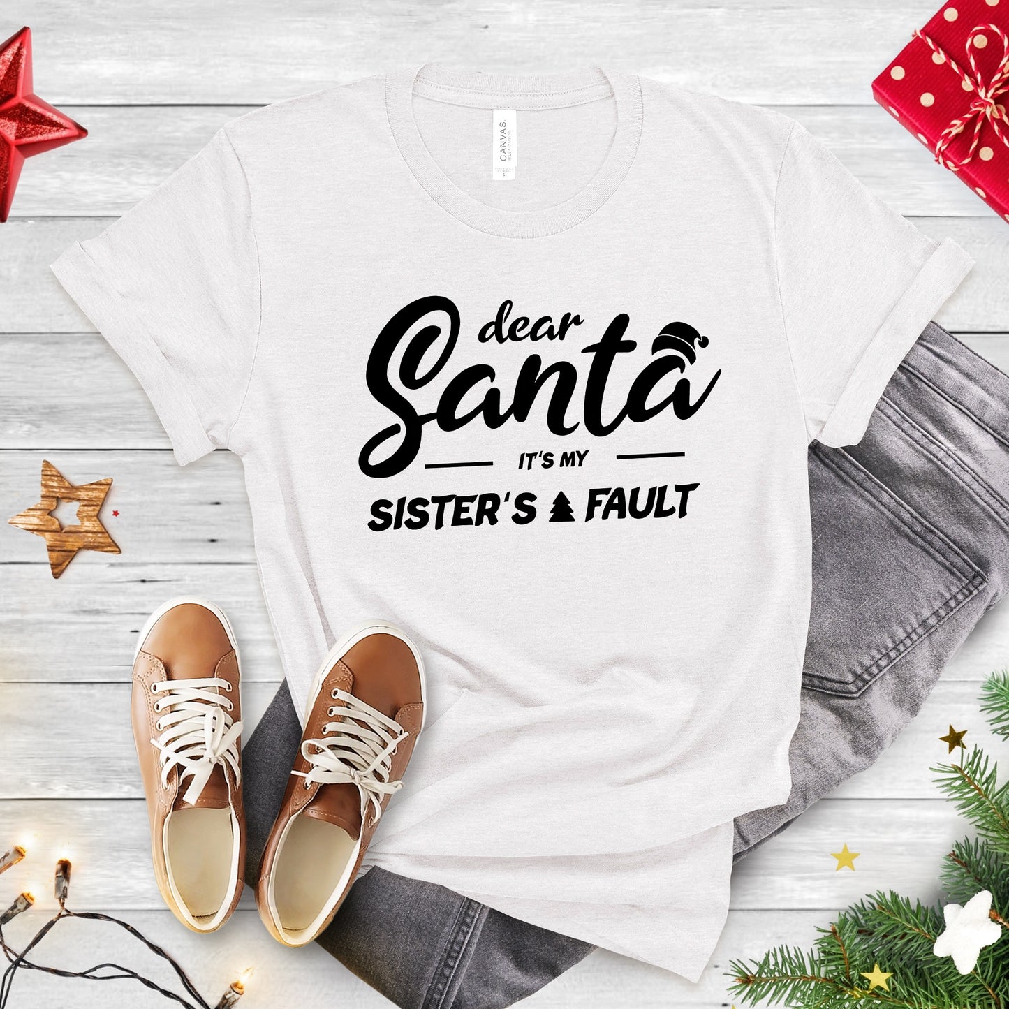 Dear Santa It's My Sister's Fault