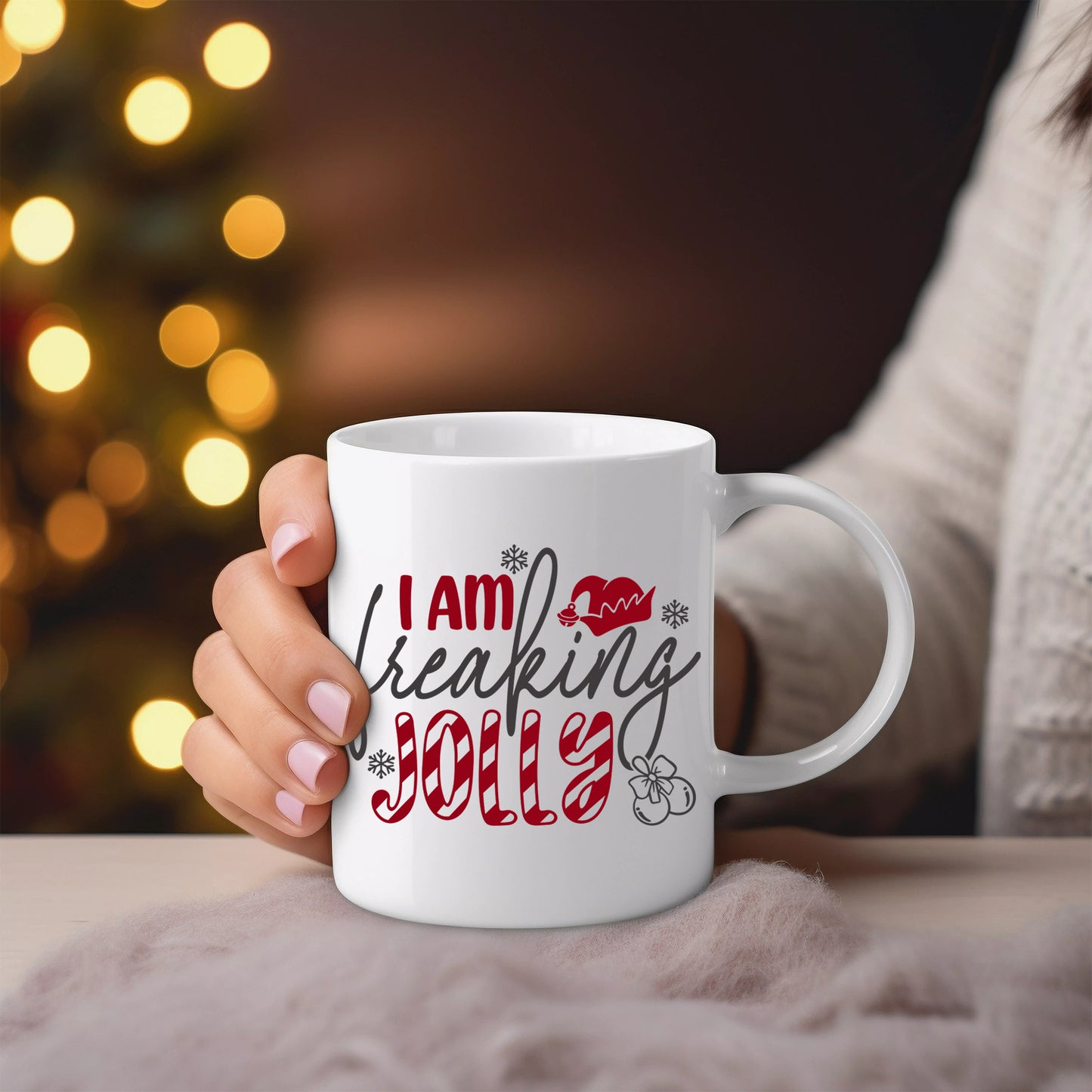 I am Freaking Jolly Ceramic Mug 11oz