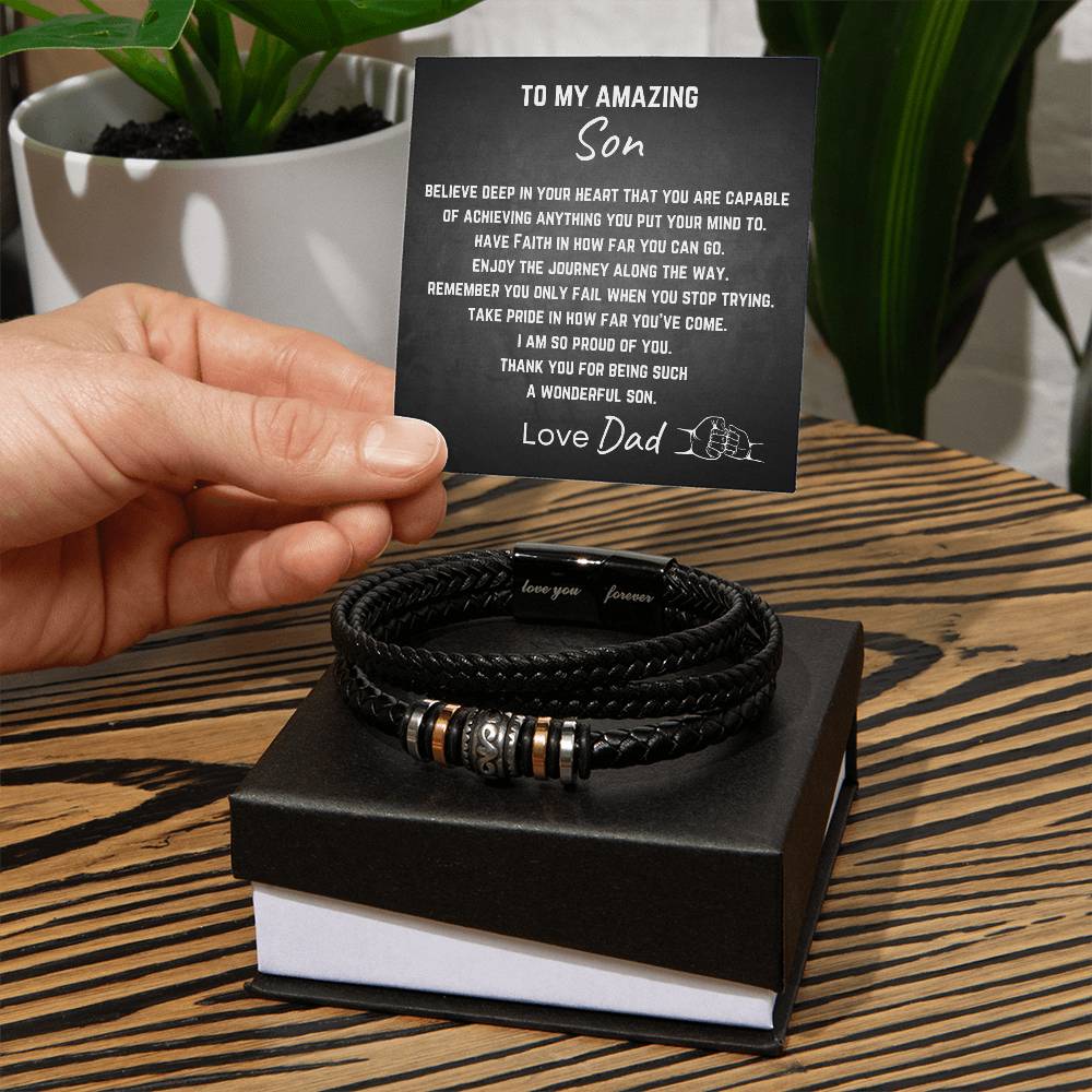 TO SON FROM FATHER - 3 - Bracelet