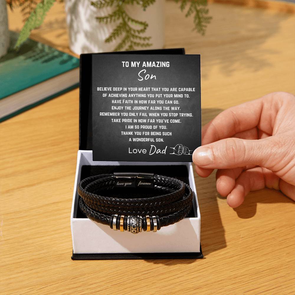 TO SON FROM FATHER - 3 - Bracelet