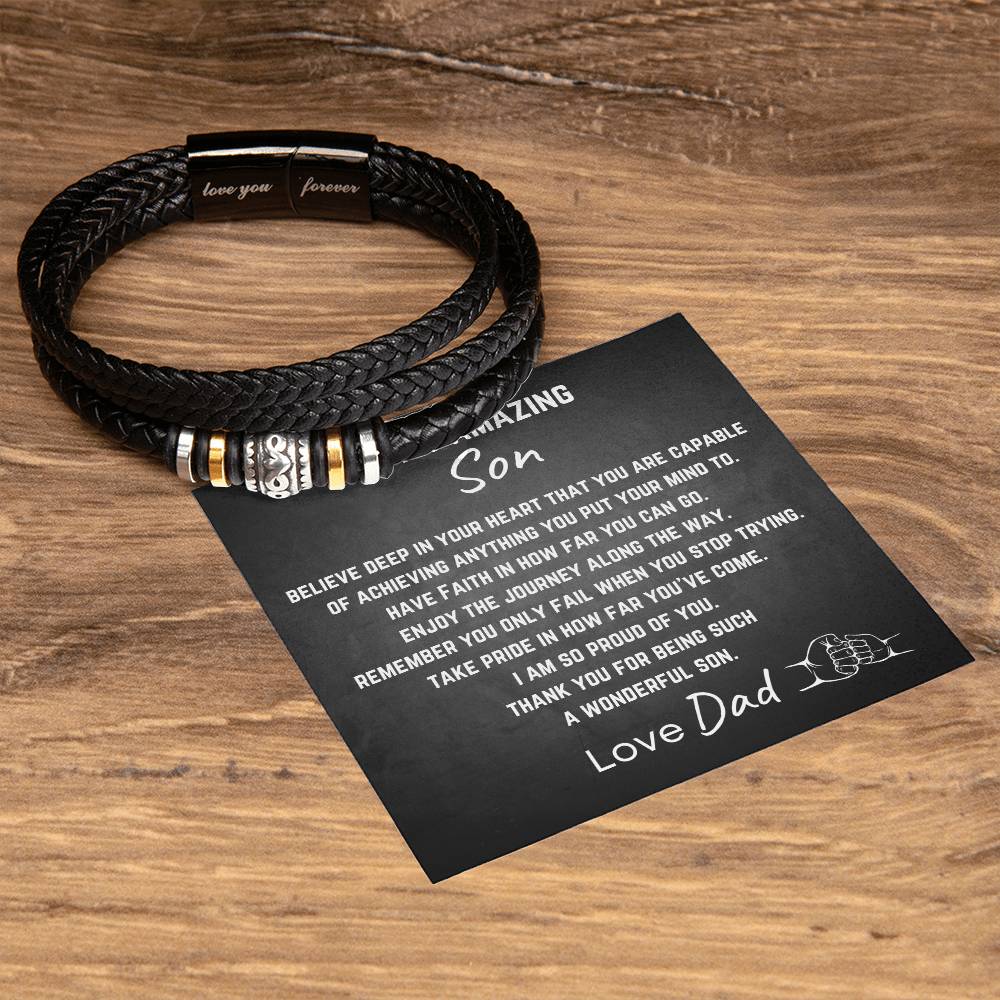 TO SON FROM FATHER - 3 - Bracelet