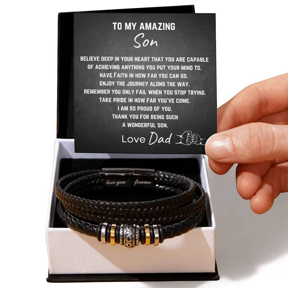 TO SON FROM FATHER - 3 - Bracelet