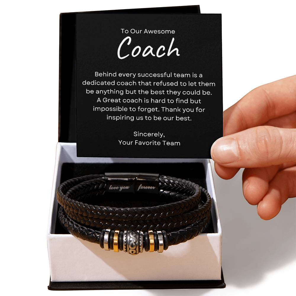 TO MY COACH - 1 - Bracelet