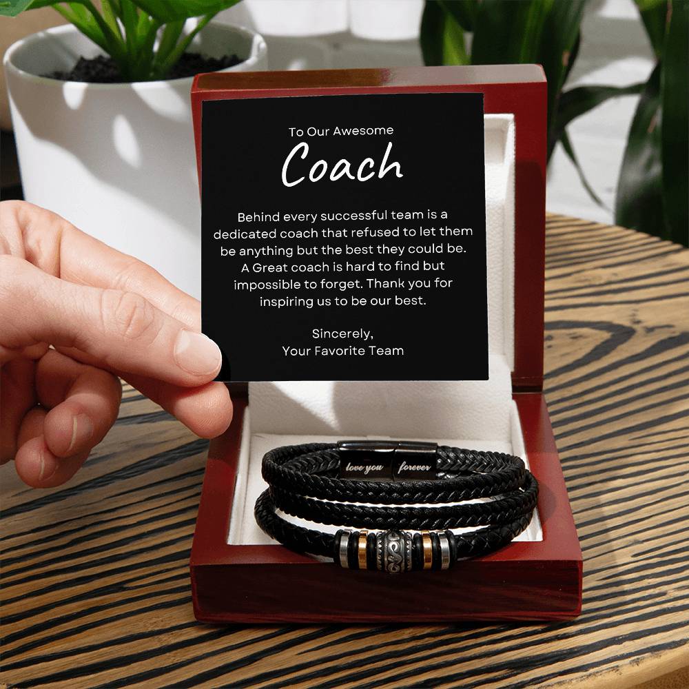 TO MY COACH - 1 - Bracelet