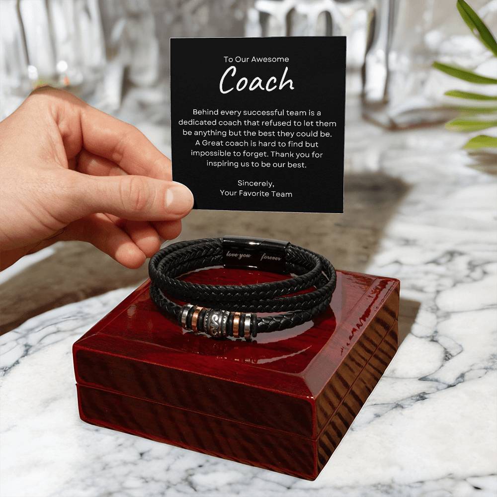 TO MY COACH - 1 - Bracelet