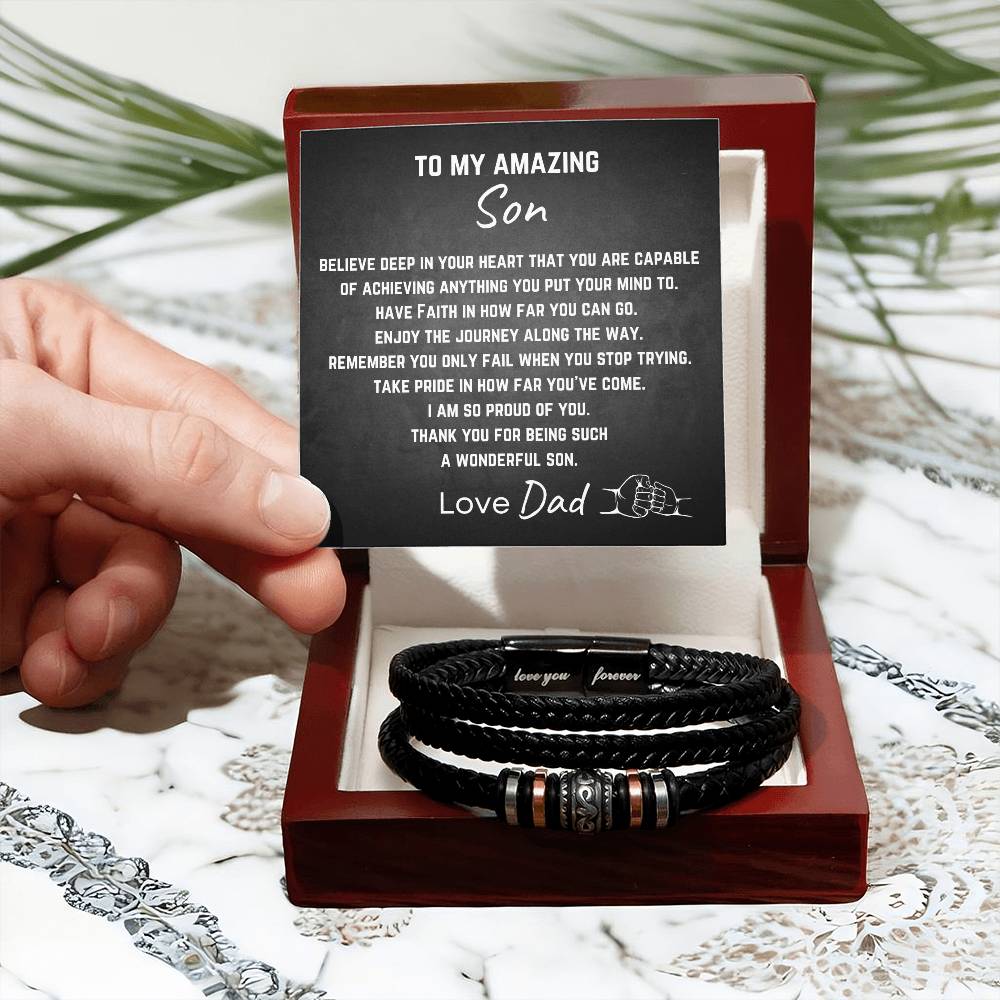 TO SON FROM FATHER - 3 - Bracelet