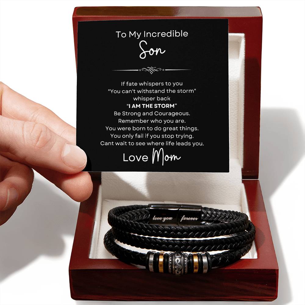 TO SON FROM MOM - 2 - Bracelets